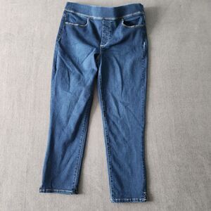 Gloria Vanderbilt Jeans Women's 12 Size Pull-On All-Around Slimming Effect Denim